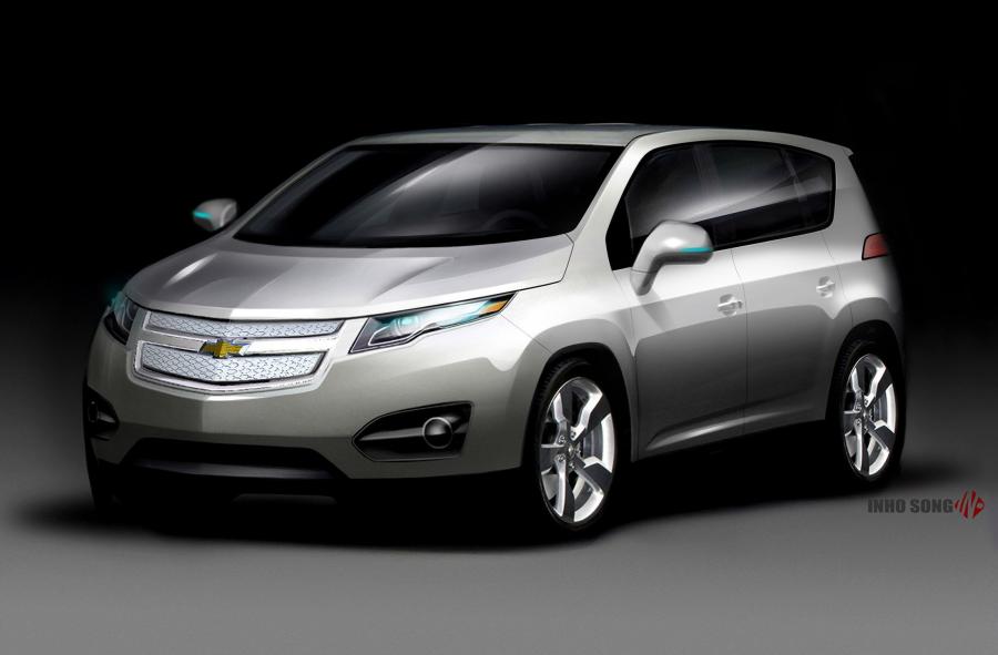  Chevrolet Volt MPV5 Electric Concept 2010 года  (фото 4 из 11)
